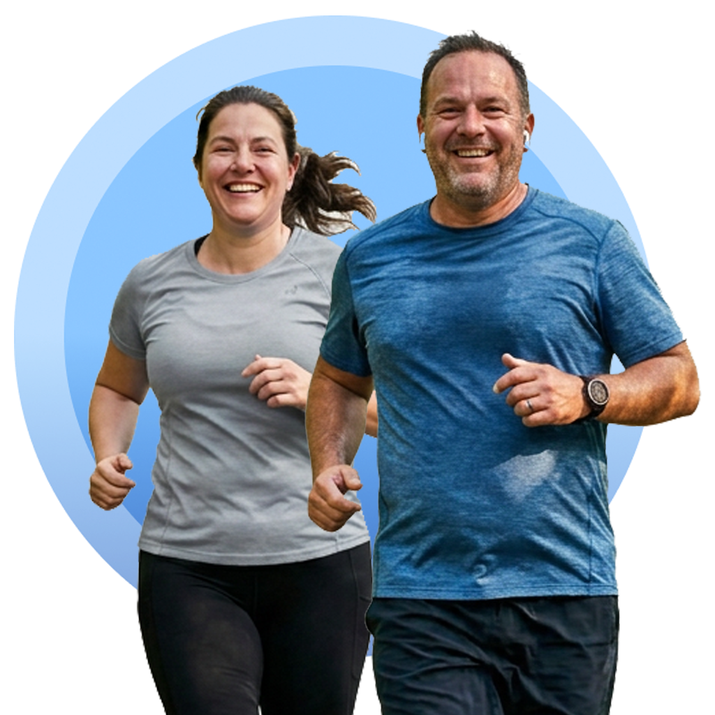 couple running